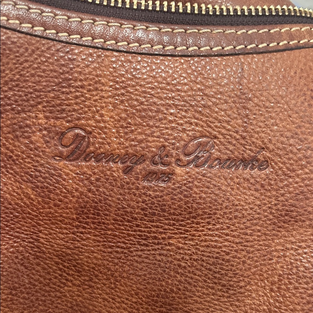 Dooney and bourke Brown Leather Shoulder Bag - Picture 4 of 12